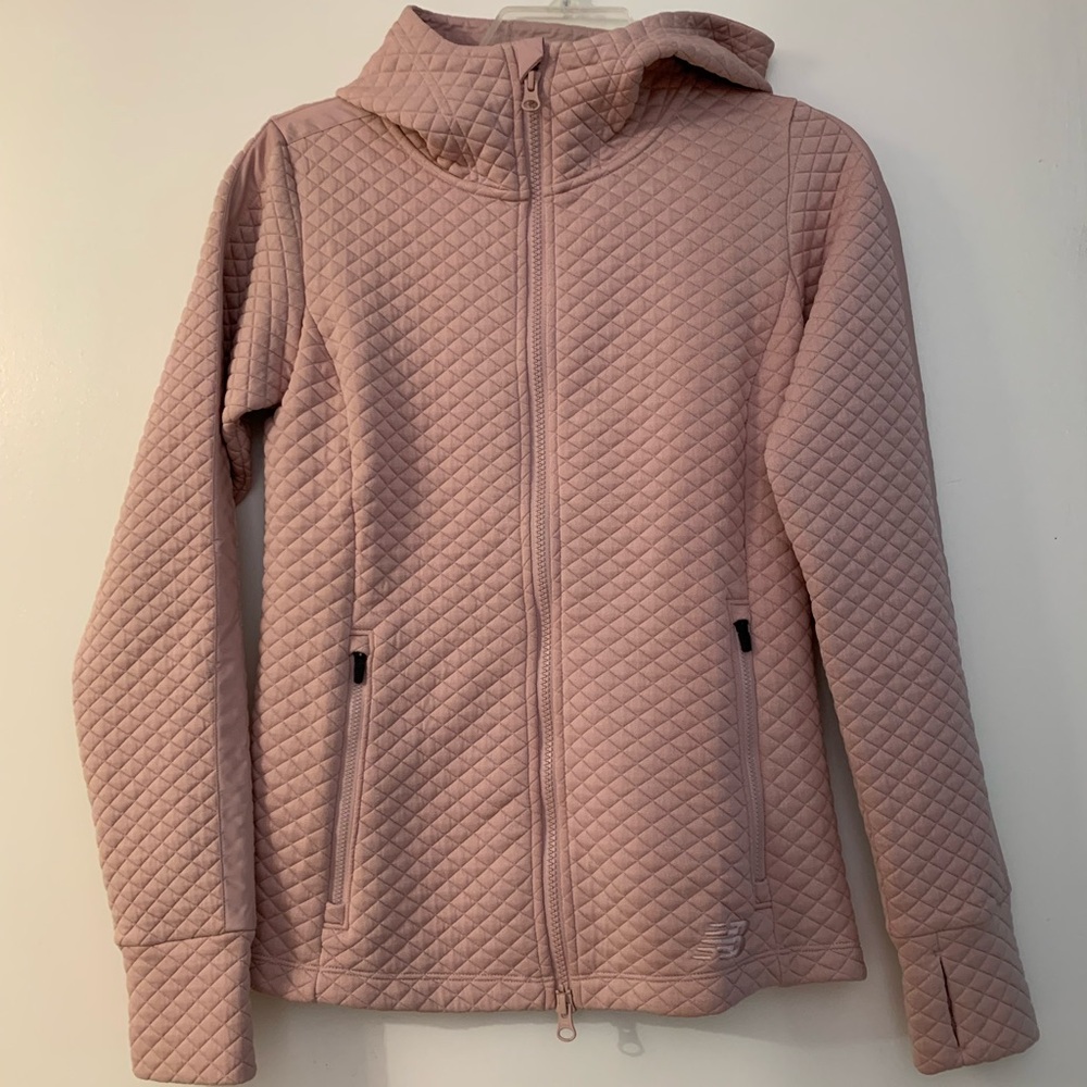 New Balance Quilted Pink Utility Jacket